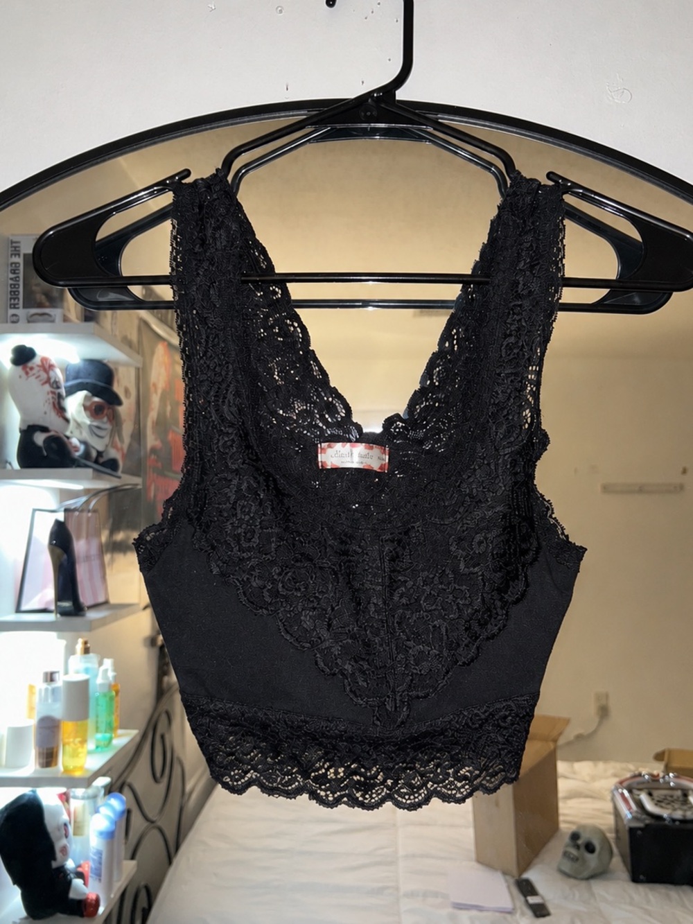 Sexy Black Lace Bralette